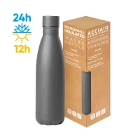 Steel Mat Bottle Flat – Borraccia Termica 500ml