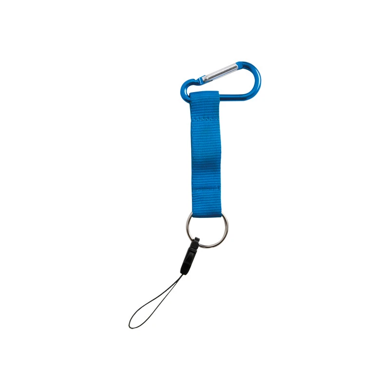 Portachiavi fascia con moschettone