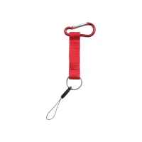 Portachiavi fascia con moschettone